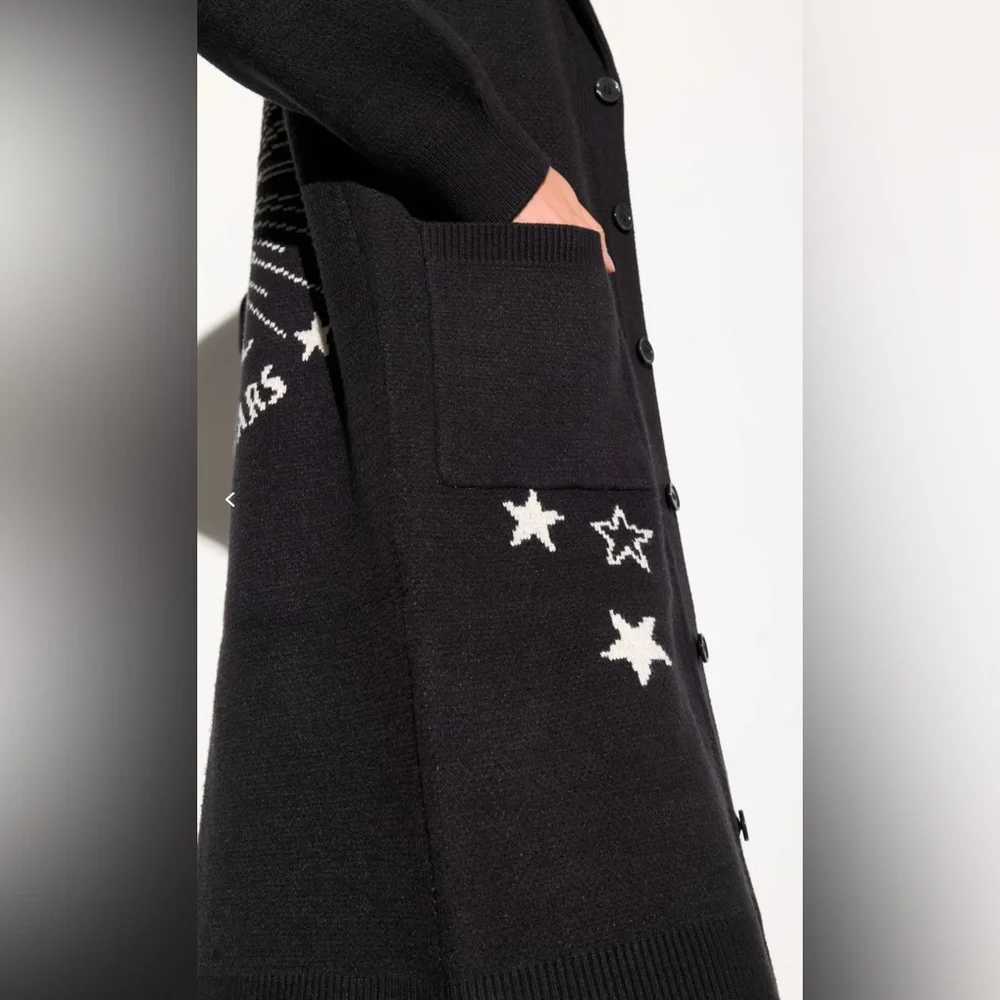 Spiritual Gangster Divine Eye Estelle Cardigan Sweater
Size Medium.🦋🦋🦋 NWT - Picture 11 of 14